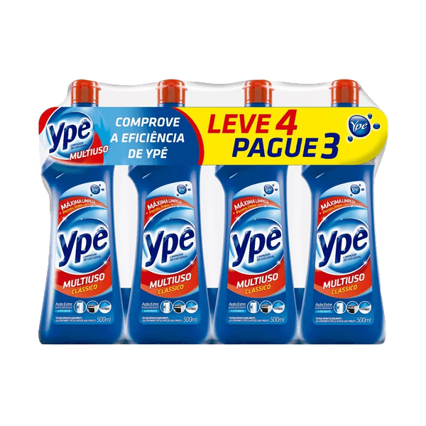 Limpador-Ype-Multi-Uso-Classico-500ml-Leve-4-Pague-3 Limpador-Ype-Multi-Uso-Classico-500ml-Leve-4-Pague-3