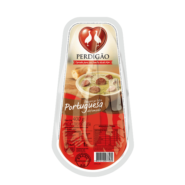 Linguica-Portuguesa-Perdigao-400g Linguica-Portuguesa-Perdigao-400g