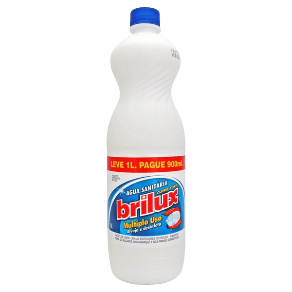 Agua-Sanitaria-Brilux-Lv-1l-Pg-900ml-808571 Agua-Sanitaria-Brilux-Lv-1l-Pg-900ml-808571