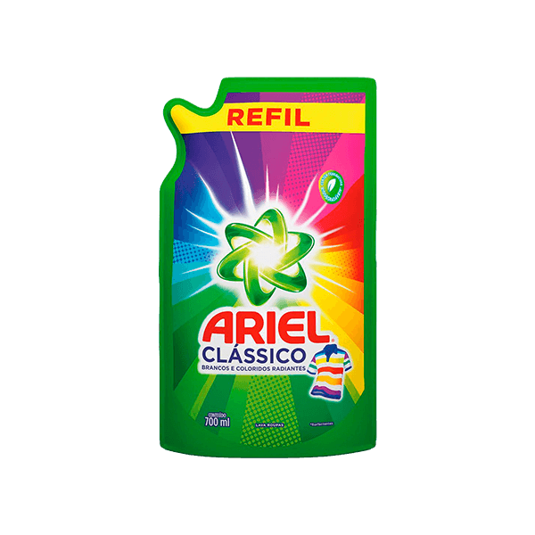 Lava-Roupas-Liquido-Ariel-Classic-700ml-Sache-820075 Lava-Roupas-Liquido-Ariel-Classic-700ml-Sache-820075