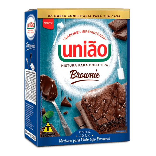 Mistura-para-Bolo-Brownie-Uniao-480g Mistura-para-Bolo-Brownie-Uniao-480g