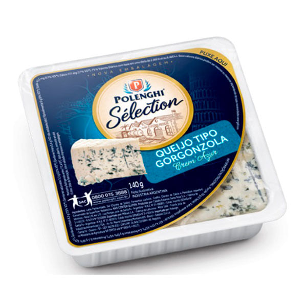 Queijo Gorgonzola Polenghi Sélection em Cunha 100g - mobile-superprix