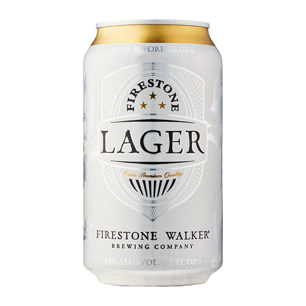 Cerveja Firestone Lager 355ml lata - ipanema