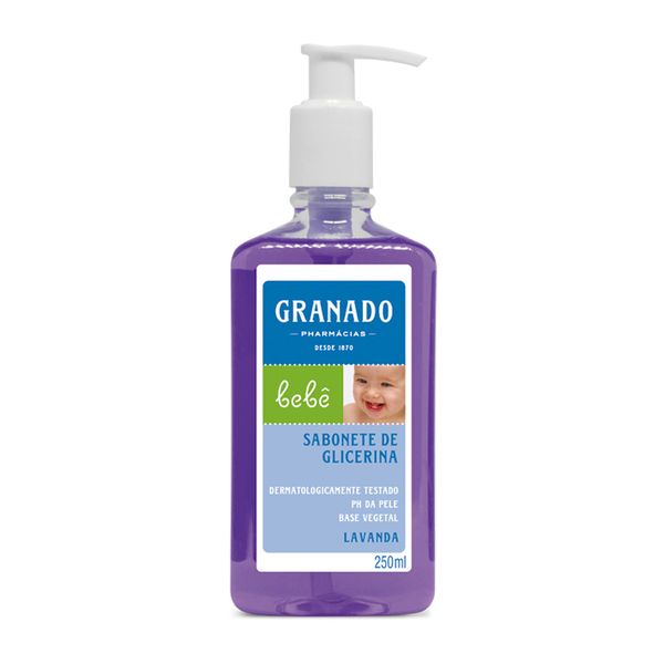 Sabonete-Granado-Liquido-Lavanda-Bebe-250ml Sabonete-Granado-Liquido-Lavanda-Bebe-250ml