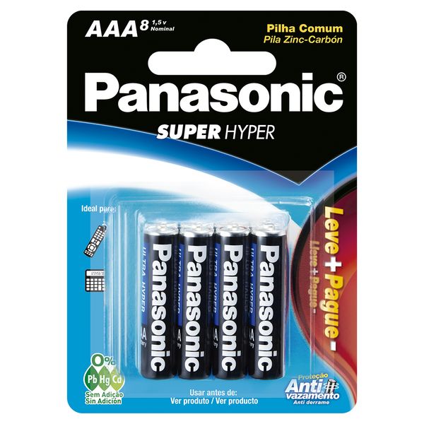 Pilha-Panasonic-Super-Hiper-AAA-Com-08 Pilha-Panasonic-Super-Hiper-AAA-Com-08