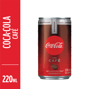Refrigerante Coca-Cola Café Plus Espresso 220ml (Lata) - mobile-superprix