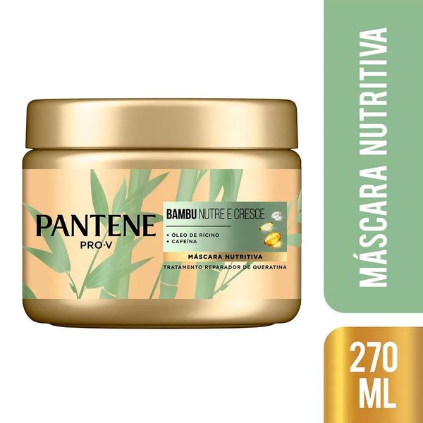 Creme-De-Tratamento-Pantene-Bambu-270ml Creme-De-Tratamento-Pantene-Bambu-270ml