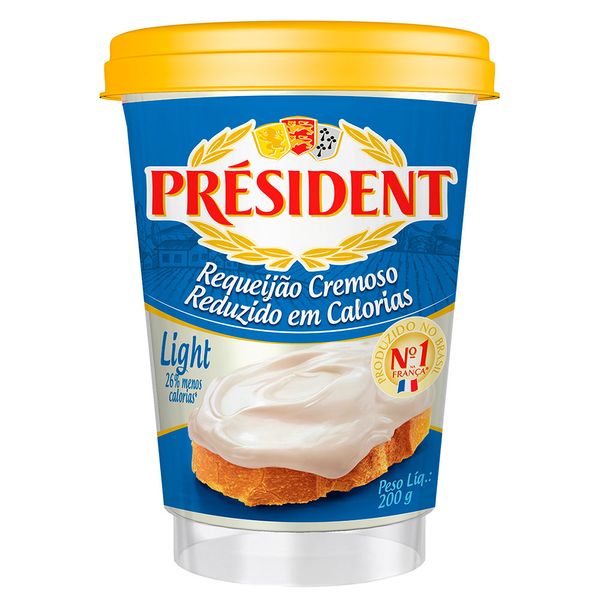 Requeijao-Cremoso-President-Light-220g Requeijao-Cremoso-President-Light-220g