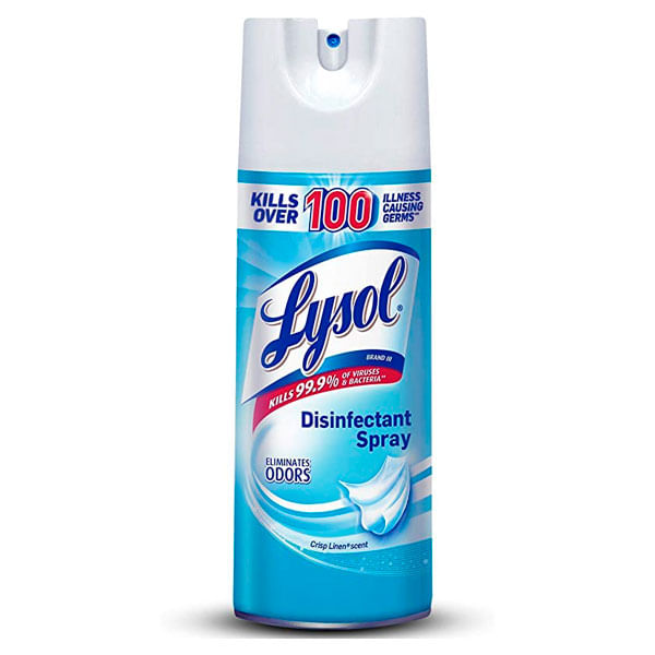 Desinfetante-Lysol-Aerosol-Pureza-do-Algodao-354g Desinfetante-Lysol-Aerosol-Pureza-do-Algodao-354g