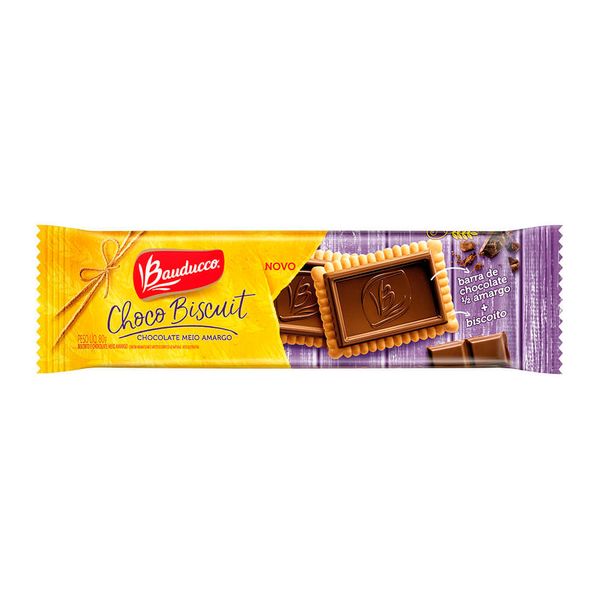 Biscoito-Bauducco-Choco-Biscuit-Meio-Amargo-80g Biscoito-Bauducco-Choco-Biscuit-Meio-Amargo-80g