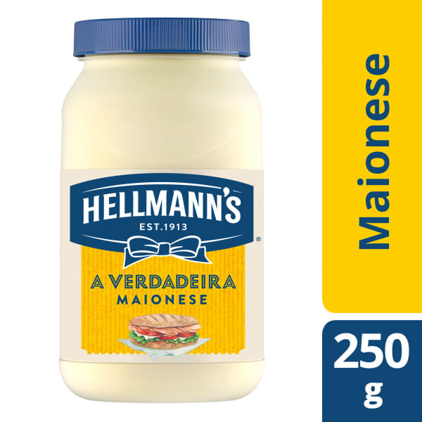 Maionese Hellmann`s Tradicional 250g Maionese Hellmann`s Tradicional 250g