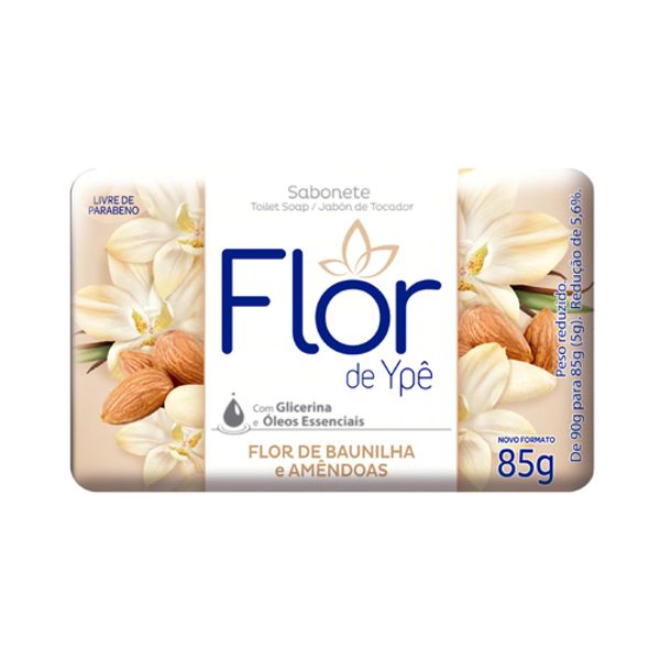 Sabonete-Flor-de-Ype-Baunilha-e-Amendoas-85g Sabonete-Flor-de-Ype-Baunilha-e-Amendoas-85g