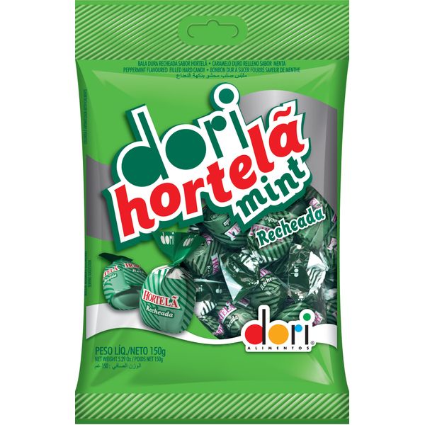 Bala-Dori-Hortela-Recheada-150g Bala-Dori-Hortela-Recheada-150g