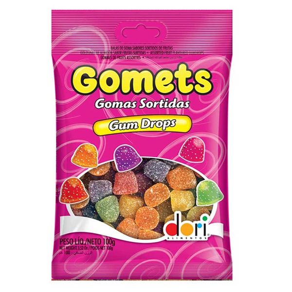 Bala-de-Goma-Dori-Gomets-100g Bala-de-Goma-Dori-Gomets-100g