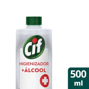 Desinfentante Cif Álcool Higienizador 500ml refil