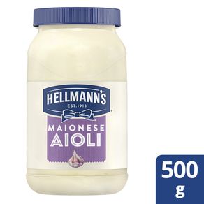 Maionese Aioli Hellmann's sabor Alho 500 GR