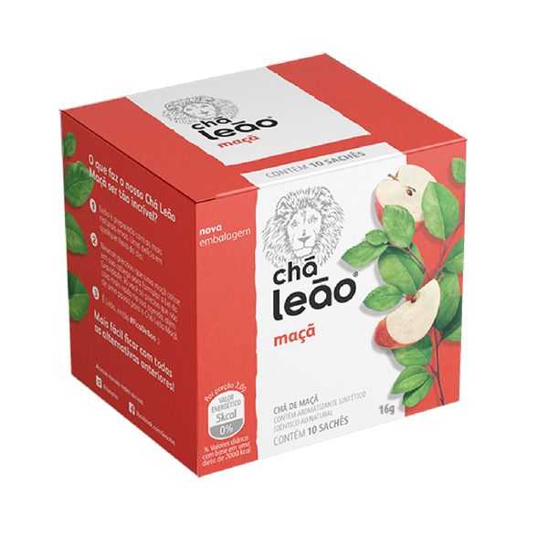 Chá Leão Fuze Maçã 20g Chá Leão Fuze Maçã 20g