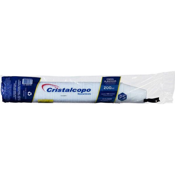 Copos-Descartaveis-Cristalcopo-200ml-c-100-unidades Copos-Descartaveis-Cristalcopo-200ml-c-100-unidades