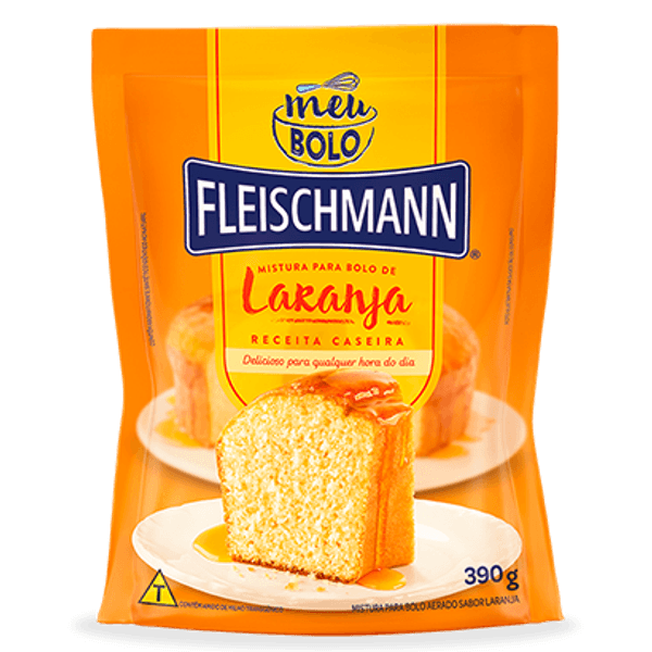 Mistura para Bolo de Cenoura Fleischmann 390g