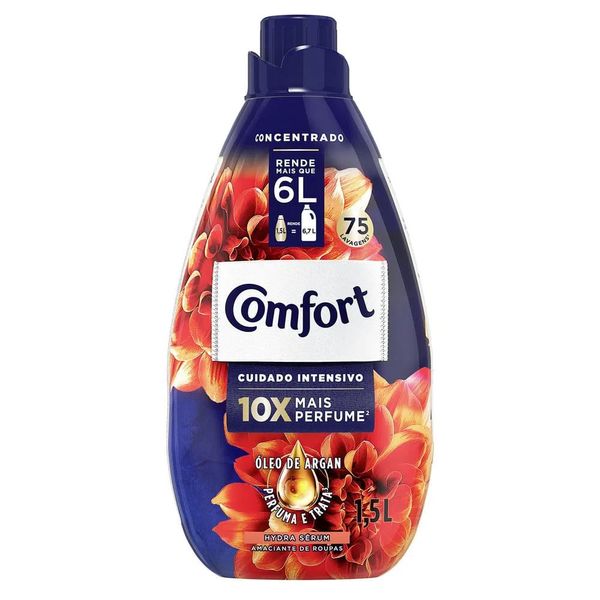 Amaciante de Roupas Comfort Concentrado Hidra Serum 1,5L Amaciante de Roupas Comfort Concentrado Hidra Serum 1,5L