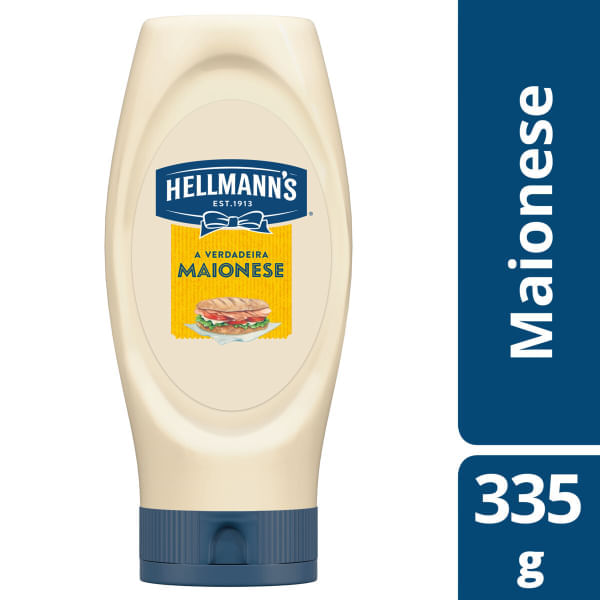 Maionese Hellmann`s Tradicional 335g (squeeze)