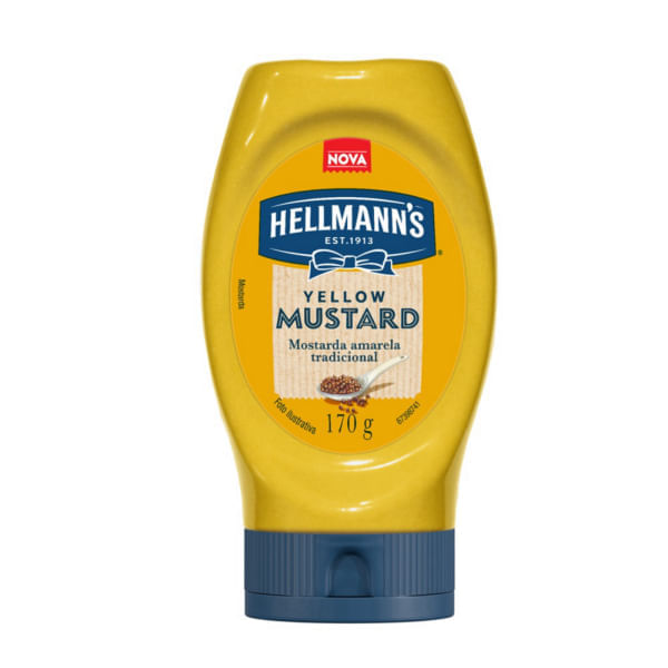 Mostarda Hellmann`s 170g Mostarda Hellmann`s 170g