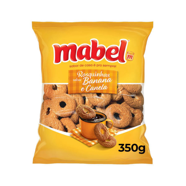 Rosquinha Mabel Banana & Canela 300g Rosquinha Mabel Banana & Canela 300g