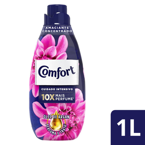Amaciante de Roupas Comfort Concentrado Fiber Protect 1L Amaciante de Roupas Comfort Concentrado Fiber Protect 1L