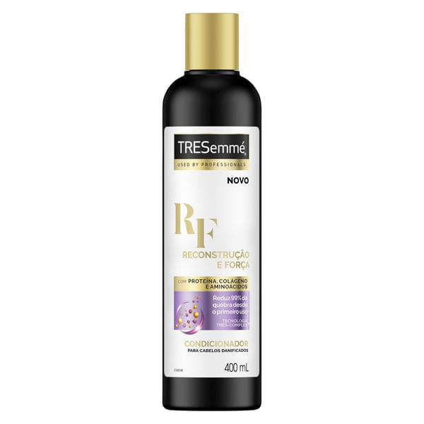 Condicionador Tresemmé Reconstrução e Força 400ml Condicionador Tresemmé Reconstrução e Força 400ml