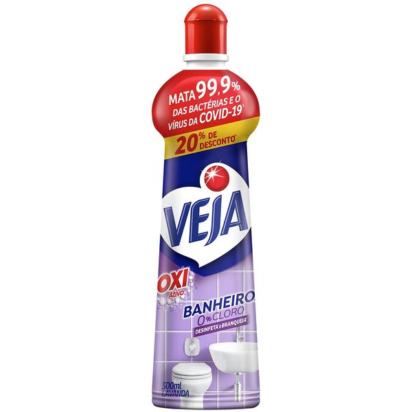 Limpador-Veja-Banheiro-Antibac-Lavanda-500ml--20--de-desconto- Limpador-Veja-Banheiro-Antibac-Lavanda-500ml--20--de-desconto-