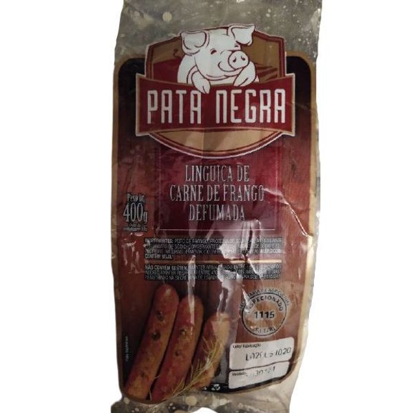 Linguica-Frango-Pata-Negra-400g Linguica-Frango-Pata-Negra-400g