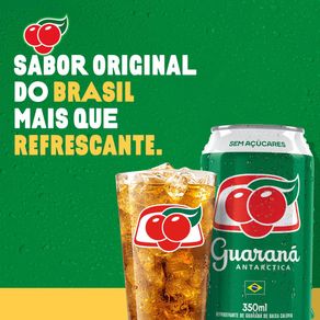 Refrigerante Guaraná Antarctica Zero Lata 350ml - Supermercado Coop