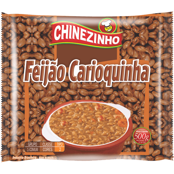 Feijao-Chinezinho-Carioquinha-500g Feijao-Chinezinho-Carioquinha-500g