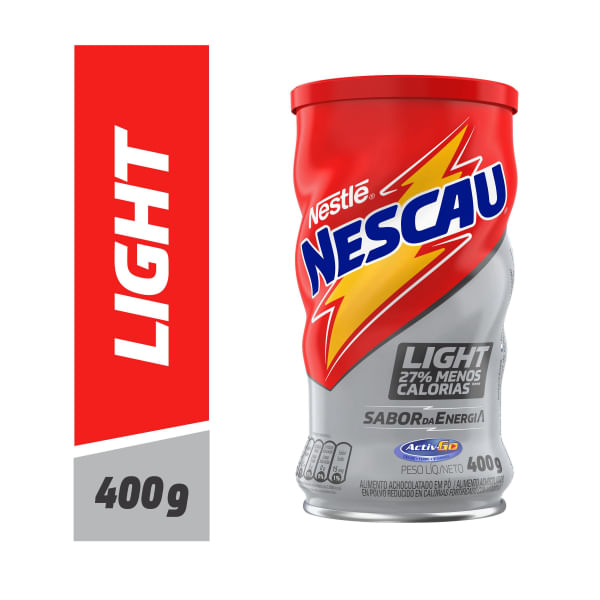 Achocolatado em Pó Nescau Light 400g Achocolatado em Pó Nescau Light 400g