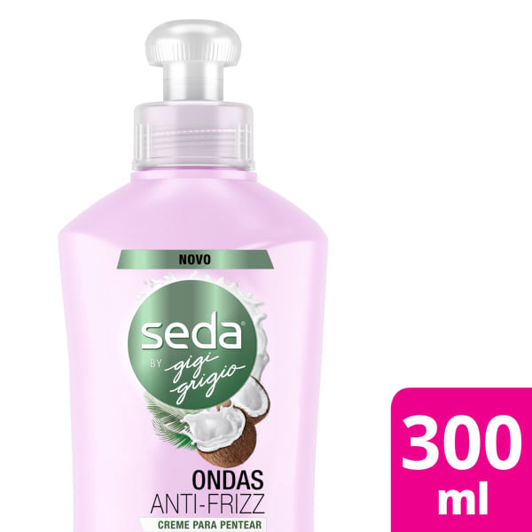 Creme para Pentear Seda Ondas Antifrizz 300ml Creme para Pentear Seda Ondas Antifrizz 300ml