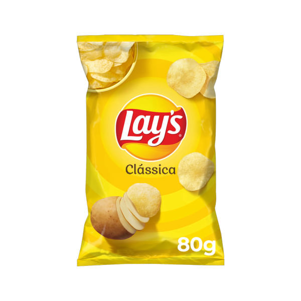 Batata Frita Lay´s Clássica 80g Batata Frita Lay´s Clássica 80g