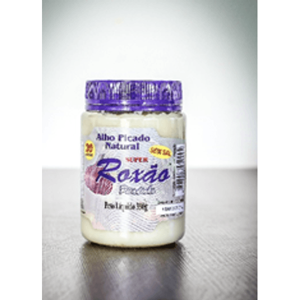 Alho-Picado-Roxao-Natural-sem-sal-350g Alho-Picado-Roxao-Natural-sem-sal-350g