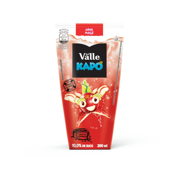 Bebida Mista Del Valle Kapo Maçã 200ml Bebida Mista Del Valle Kapo Maçã 200ml