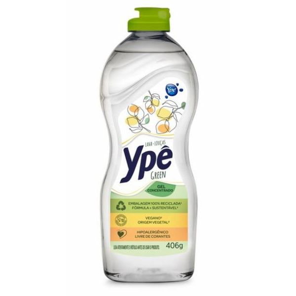 Detergente-Gel-Ype-Green-406g Detergente-Gel-Ype-Green-406g