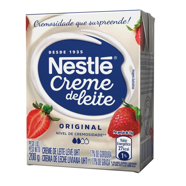Creme de Leite Nestlé Leve 200g (Tetra Pak) Creme de Leite Nestlé Leve 200g (Tetra Pak)