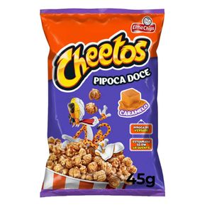 Pipoca Pronta Doce Caramelizada Elma Chips Cheetos Pacote 45G