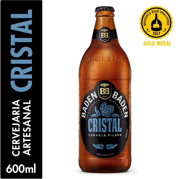 Cerveja Baden Baden Cristal 600ml Cerveja Baden Baden Cristal 600ml