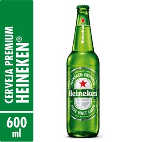 Cerveja Heineken 600ml (Garrafa)