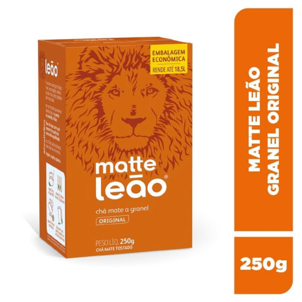 Chá Mate Tostado Matte Leão Natural 250g Chá Mate Tostado Matte Leão Natural 250g