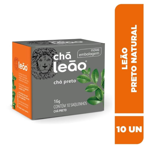 Chá Preto Leão Fuze Natural 16g Chá Preto Leão Fuze Natural 16g
