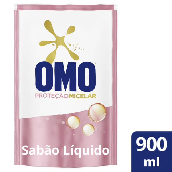 Lava Roupas Omo Cuidado Intensivo 900ml Lava Roupas Omo Cuidado Intensivo 900ml