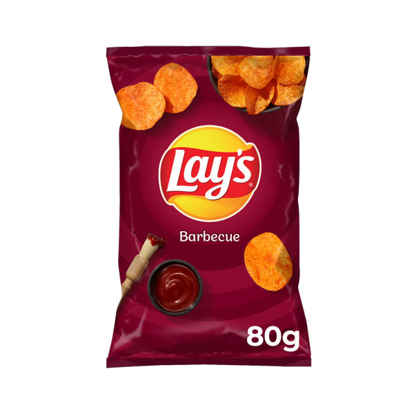 Batata Frita Lay´s Barbecue 80g Batata Frita Lay´s Barbecue 80g