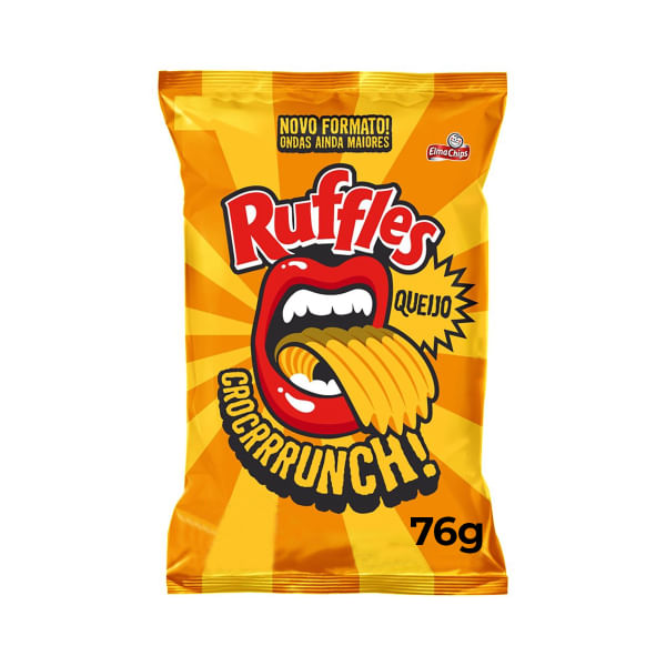 Batata Frita Ruffles Original 76g Batata Frita Ruffles Original 76g