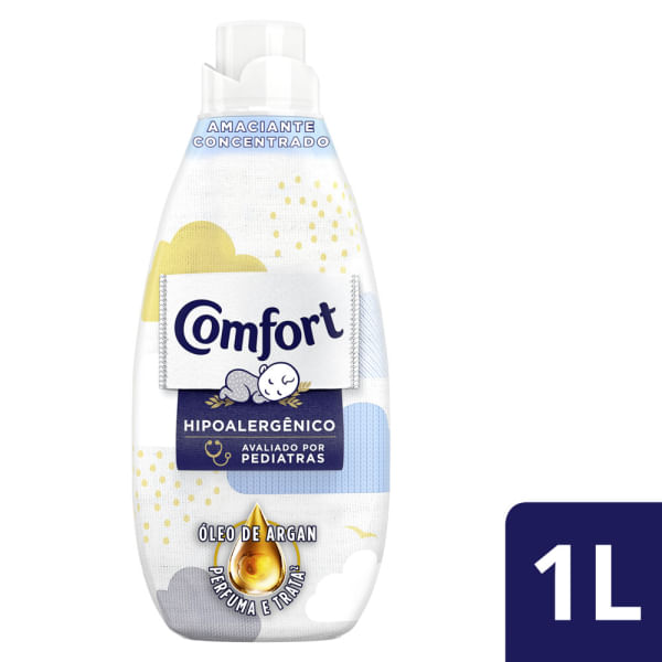 Amaciante de Roupas Comfort Concentrado Puro Cuidado 1 Amaciante de Roupas Comfort Concentrado Puro Cuidado 1