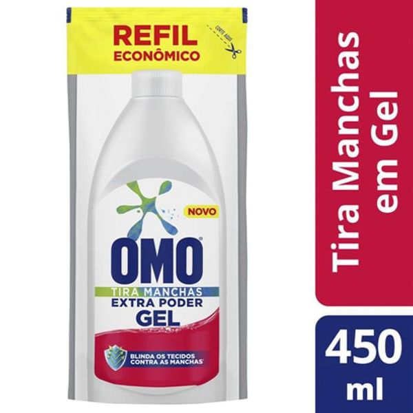 Tira Manchas Omo Roupas Brancas 450ml (Sachê) Tira Manchas Omo Roupas Brancas 450ml (Sachê)